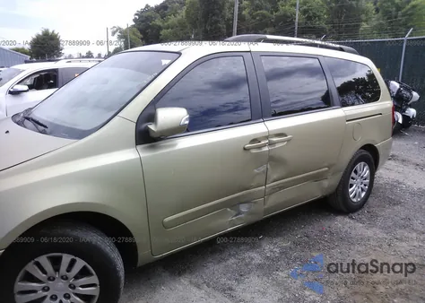 2011 Kia Sedona Lx from USA, damaged, VIN KNDMG4C71B6375229
